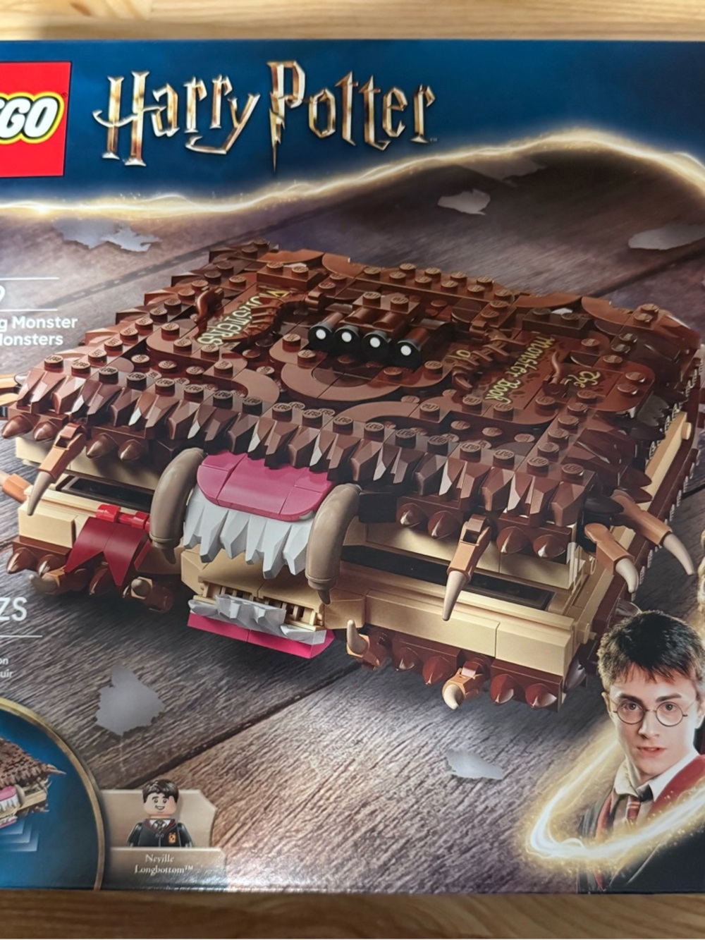 Lego Harry Potter Monster Book of Monsters - Brown Tan Pink